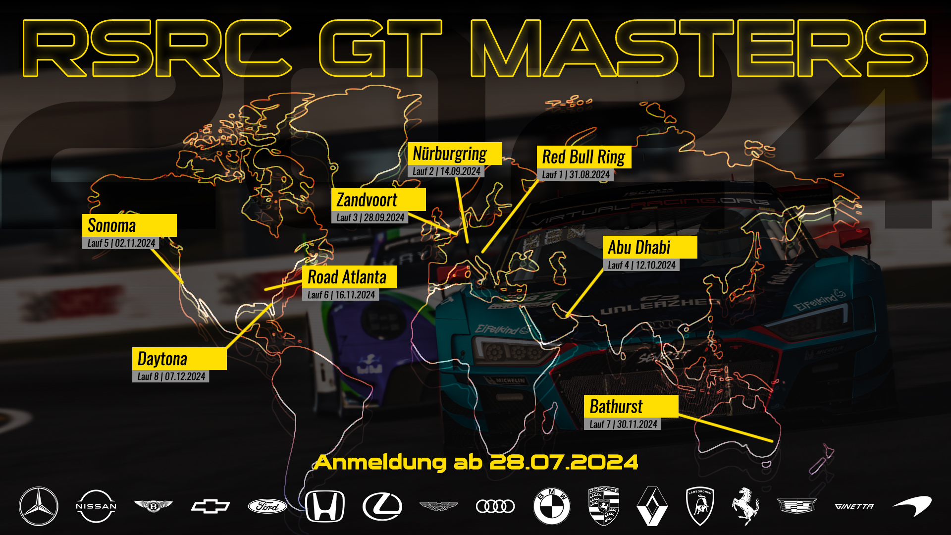 GT Masters  2024 Allgemeine Informationen